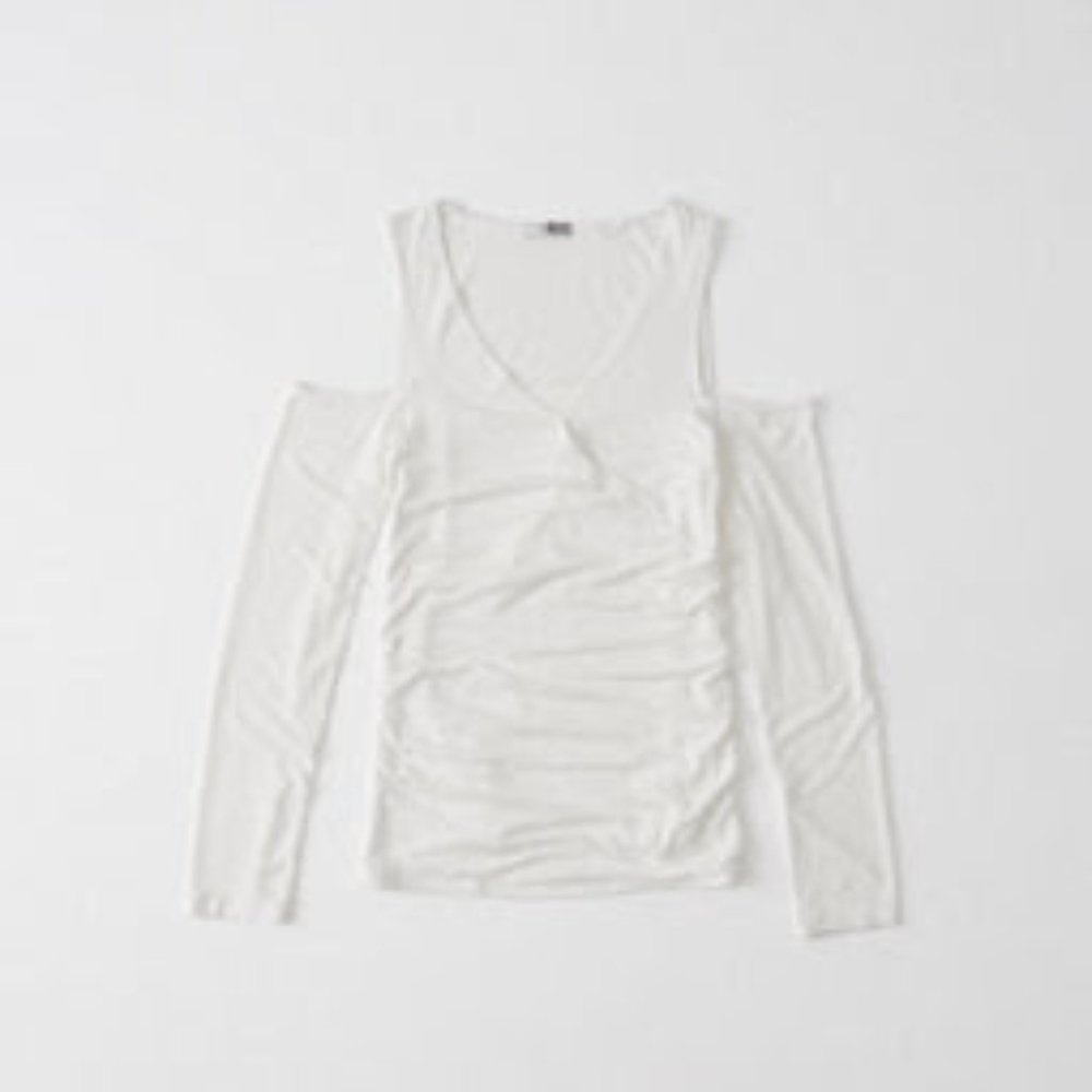 Abercrombie Cold Shoulder Top
